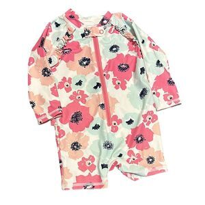 Tucker And Tate Floral Infant‎ Girls Swim Suit 6 Months